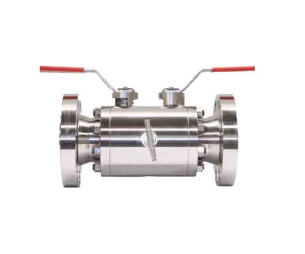double block and bleed ball valve