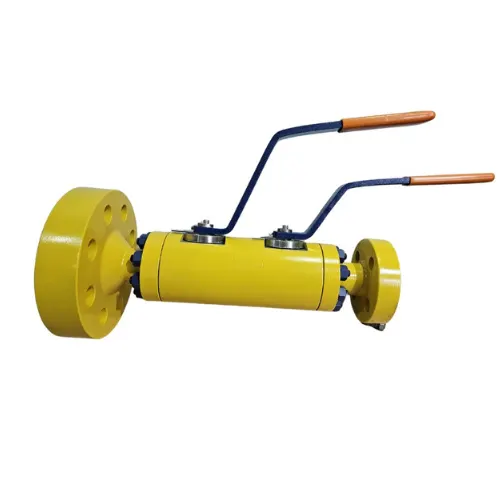 Double Block and Bleed Ball Valve